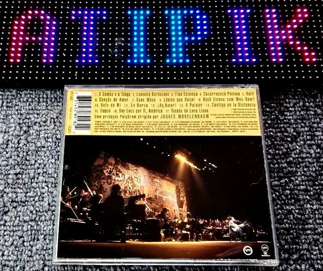 📀Caetano Veloso - Fina Estampa Ao Vivo - CD Brasil Rare PolyGram 🌹 – photo 2